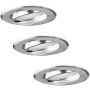 Polux SUN 305268 Spot encastré 1x3,5W/GU10 3000K 250LM IP20