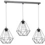 Milagro BASKET MLP7217 Hanglamp 3x60W/E27 IP20