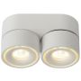 Lucide YUMIKO 35911/16/31 Opbouwspot 2x16w/led 2700k 1268lm ip20