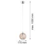 Argon PORTORYKO 3678 Hanglamp 1x7W/E14 IP20