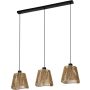Eglo LAVISTER 44073 Suspension lumineuse 3x60w/e27 ip20