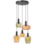 Lucide ILONA 45408/15/99 Hanglamp 5x40w/e27 ip20