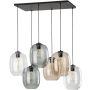 TK Lighting ELIO 5974 Hanglamp 6x15W/E27 IP20