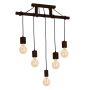Milagro JACK MLP4361 Hanglamp 5x60W/E27 IP20