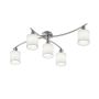 Trio GARDA 605400501 Plafondlamp 5x25w/e14 ip20