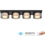 Paul Neuhaus RIKA 6164-18 Plafondlamp 4x24W/LED 3000k 3800lm ip20