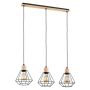 Alfa KASTEL BASKET 62326 Hanglamp 3x60W/E27 IP20