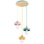 Alfa LARSO 62618 Hanglamp 3x/E27