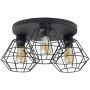 TK Lighting DIAMOND 6205 Plafondlamp 3x15W/E27