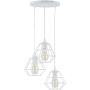 TK Lighting DIAMOND 6213 Suspension lumineuse 3x15W/E27