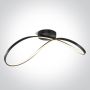 One Light Decorative 63154A/B/W Lampe de plafond 1x40W/LED 3000K 2800lm IP20