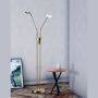 Fischer&Honsel Dent 40110 Lampadaire 2x6W/LED 2700K 1600 lm IP20