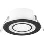 Trio CORE 652510132 Inbouwspot 1x5w/led 3000k 450lm ip20