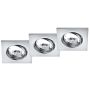 Trio JURA 650000306 Spot encastré 3x15w/gu10 ip20