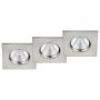 Trio ZAGROS 650610307 Spot encastré 3x5.5w/led 3000k 345lm ip65