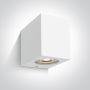 One Light Outdoor Cube 67142H/W Applique murale 1x6W/GU10 IP65