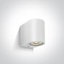One Light Outdoor Cylinders 67142F/W Applique murale 1x6W/GU10 IP65
