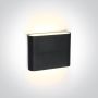 One Light Outdoor Slim Range Up & down 67376/AN/W Applique murale 2x3W/LED 3000K 210lm IP54