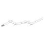 Trio INDIRA 674610507 Plafondlamp 5x25w/led 3000k 650lm+350lm ip20