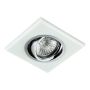 Prezent ELEGANT GLASS MOVABLE 71064 Spot encastré 1x50W/GU10 IP20