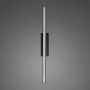Altavola Design Linea No.1 LA089/W_38,5_3k_black Wandlamp 1x9W/LED 3000K 540lm IP44