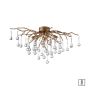 Paul Neuhaus ICICLE 8090-11 Plafonnier 4x40W/G9 IP20