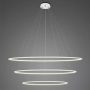 Altavola Design Ledowe okręgi LA075/P_120_in_3k_white Hanglamp 3x163W/LED 3000K 9780lm IP44