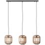 Brilliant WOODROW 93778/20 Suspension lumineuse 3x60W/E27 IP20