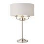 Endon HIGHCLERE 94391 Tafellamp 3x18W/E14 IP20