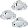 Eglo PINEDA 95852 Inbouwspot 3x6W/LED 500LM