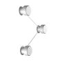 Antigo Etna 1024 Wandlamp 3x15W/GX53 IP20