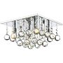 Dar Lighting ABACUS ABA5250 Plafondlamp 4x40W/G9