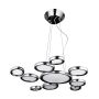 AZzardo SATELLITE AZ1786 Suspension lumineuse 5x6W+5x10,8W+1x26W/LED 6600LM