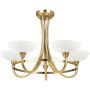 Endon CAGNEY CAGNEY-5AB Plafondlamp 5x33W/G9 IP20