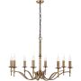 Endon STANFORD CA1P8B Lustre 8x40W/E14