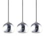 AZzardo GULIA AZ0637 Hanglamp 3x50W/GU10 IP20
