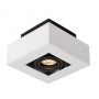 Italux CASEMIRO IT8001S1-WH/BK Opbouwspot 1x50W/GU10