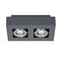 Italux CASEMIRO IT8002S2-BK/AL Spot en saillie 2x50W/GU10