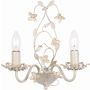 Endon LULLABY LULLABY-2WBCR Wandlamp 2x60W/E14 IP20