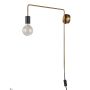 Italux MONIQ MB-BR1721402-W1-G Applique murale 1x60W/E27
