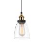 Italux FRANCIS MDM-2563/1 GD+CL Hanglamp 1x40W/E27