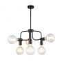 Italux KRISTY MDM-3678/6 BK Lustre 6x60W/E27