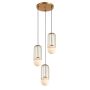 Italux MATTY MDM-3939/3 GD Suspension lumineuse 3x40W/E27 IP20