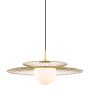Italux SARAH MDM-4000/1 GD Hanglamp 1x40W/E27 IP20