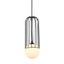 Italux SIMON MDM-3938/1 BK Suspension lumineuse 1x25W/G9 IP20