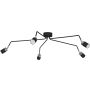Milagro JOKER BLACK MLP1341 Lampe de plafond 5x8W/GU10 IP20