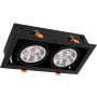 Milagro PLAZA ML4742 Inbouwspot 2x12W/GU10/ES111