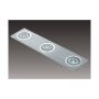 Italux DOWNLIGHTS MQ71815-3B Inbouwspot 3x1W/LED