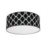 Milagro PIERRE BLACK MLP4419 Plafonnier 3x60W/E27
