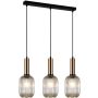 Italux ANTIOLA PND-5588-3M-BRO+AMB Suspension lumineuse 3x40W/E27 IP20
